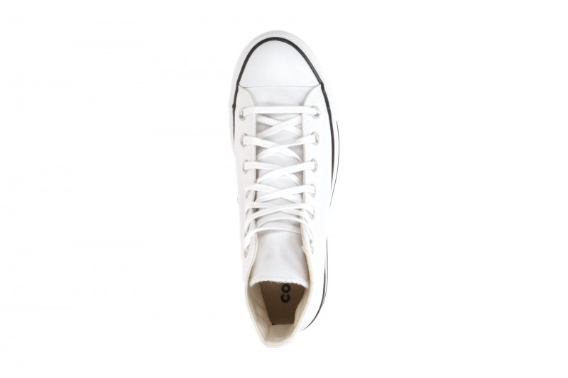 Converse Schuhe Chuck Taylor All Star Plateau weiß Lift Hi