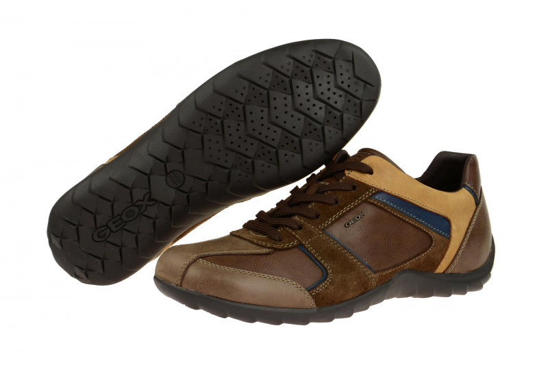 Geox Pavel Schuhe braun cigar U64P7B