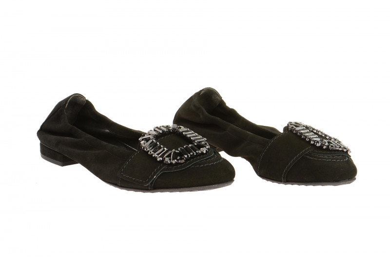 K&S Malu Ballerina schwarz Crystal Steine 10960