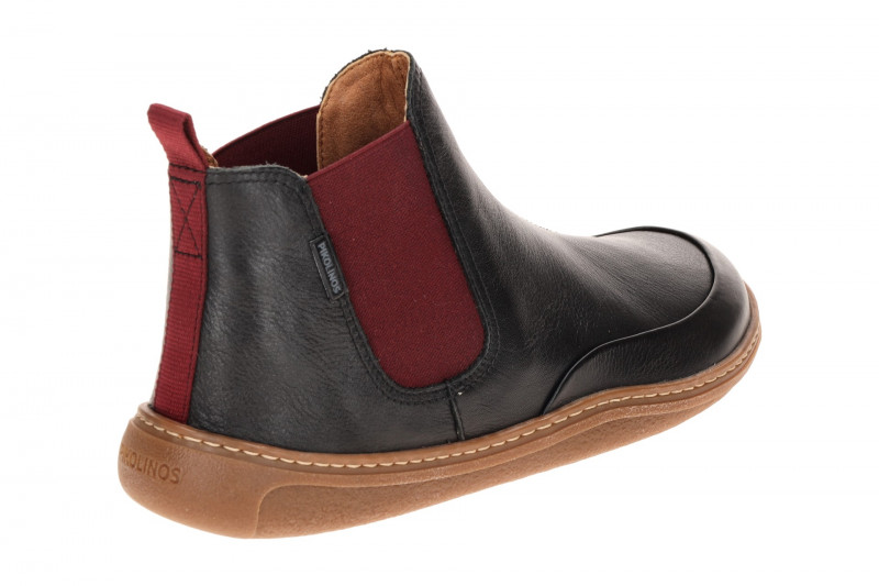Pikolinos Aranjuez Stiefelette Chelsea Boot schwarz Barfuß U9F-8995