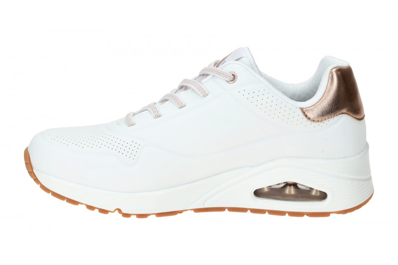 Skechers Uno Schuhe Slipper weiß Damen Sneakers 155196