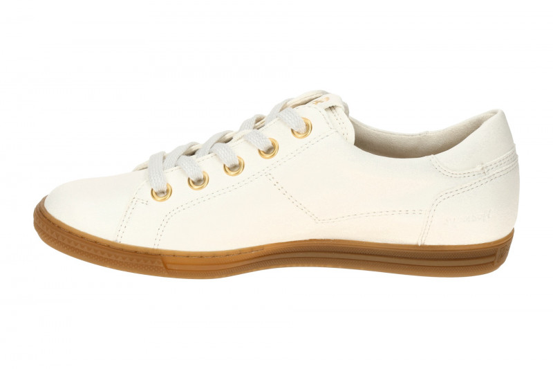 Paul Green Schuhe Schnürer cream-weiß Nappa 4940