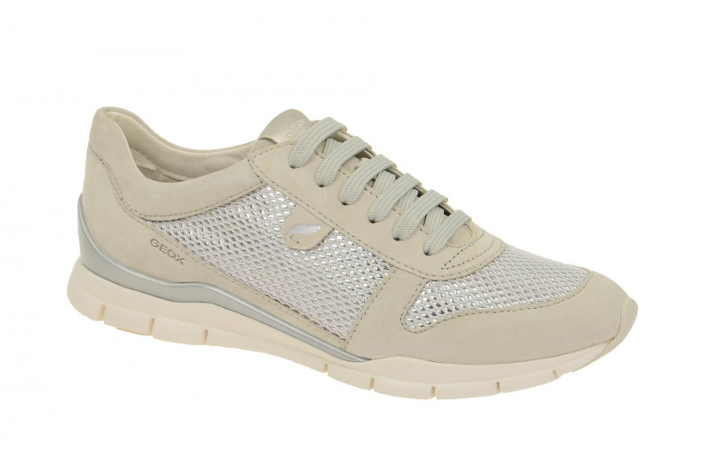 Geox Sukie Schuhe grau silber D52F2A