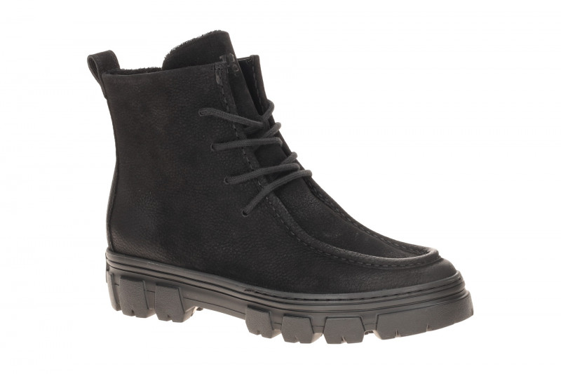 Paul Green Stiefelette Boots schwarz Mokassin 5499