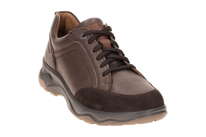 Waldläufer Max Schuhe braun Glattleder Nubuck H-Weite