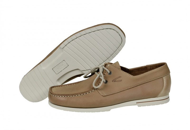 camel active Nassau Mokassin in hellbraun - extra leicht
