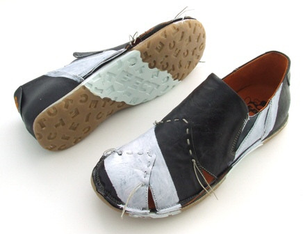 Eject Sony3 E-11091 Schuhe schwarz weiß