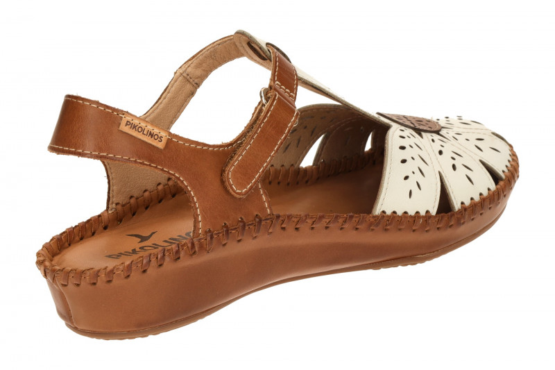 Pikolinos Vallarta Sandale weiß Blüte 655-0841C1