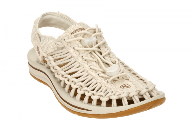 KEEN Uneek Canvas Sandale beige Damen 1026231