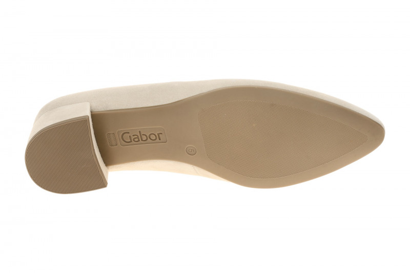 Gabor Pumps beige oak Velour 81.431.12