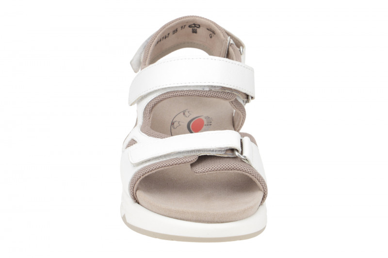 Gabor RollingSoft Sandale weiß Glattleder 86.889.60