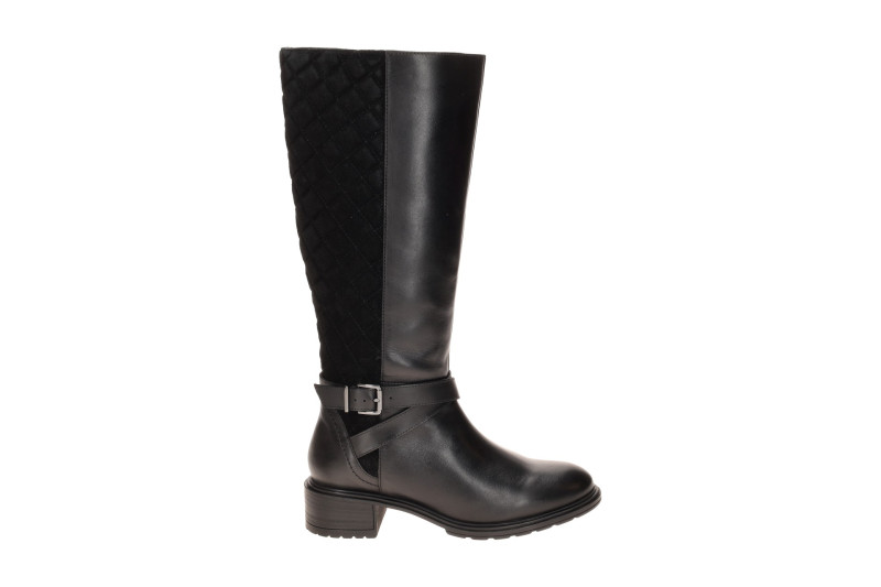 ARA Parker Stiefel schwarz Schaftweite L Biker Stil 12-26119