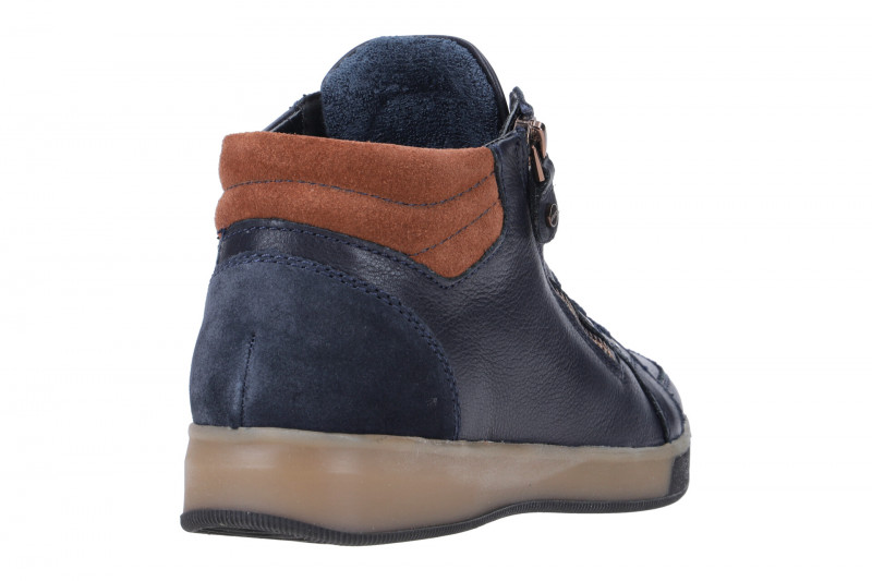 ARA Rom Schuhe Sneaker Mid Cut dunkel-blau 12-44499