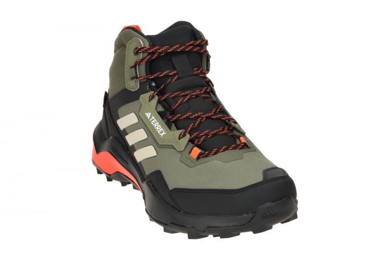 Adidas Terrex AX4 Mid Schuhe grün schwarz GORE-TEX IG8853