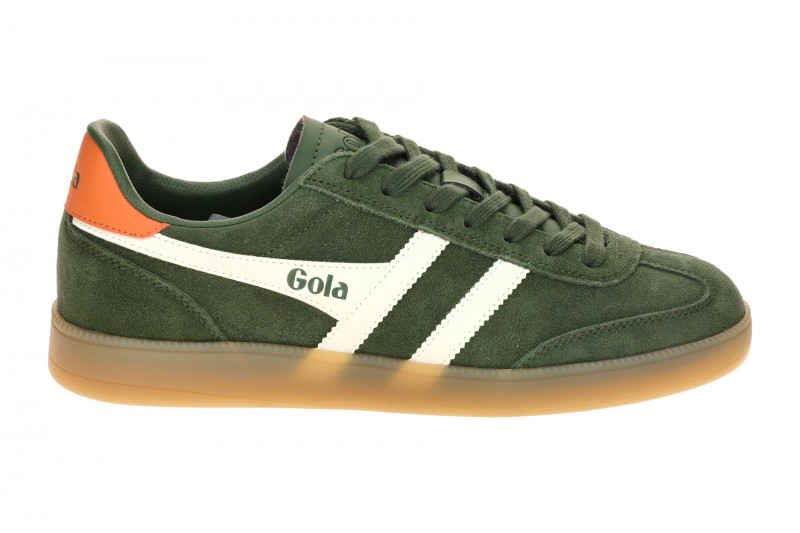 Gola Viper Schuhe Sneakers grün khaki Herren Velour CMB735