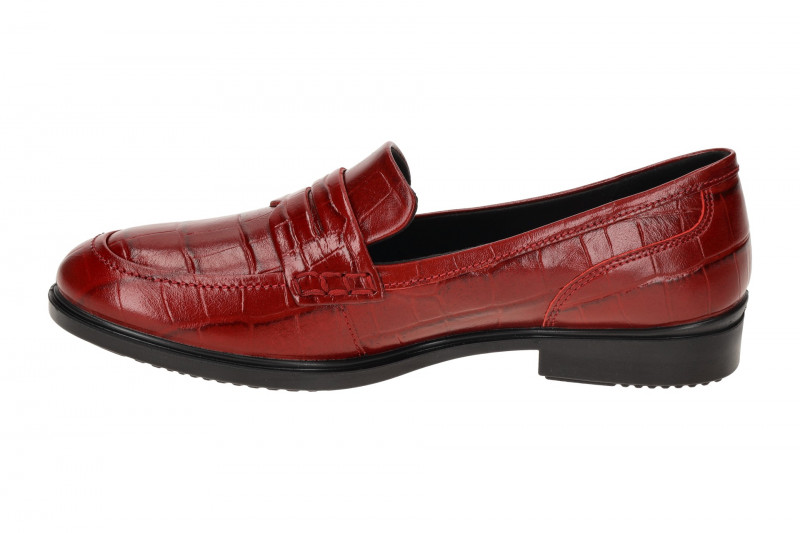Ecco Dress Classic Slipper Loafer rot brick 209803