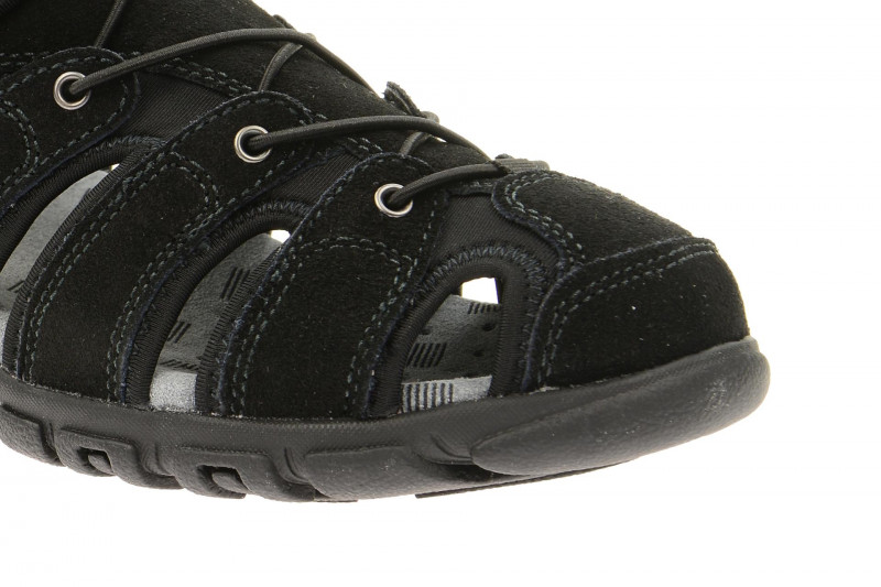 Geox S.Strada Outdoor Sandale schwarz U5224B
