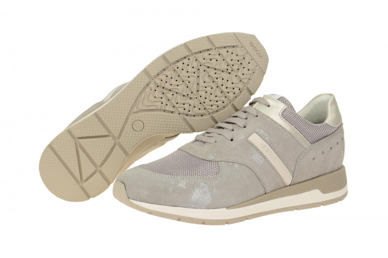 Geox Shahira Schuhe grau silber D72N1A