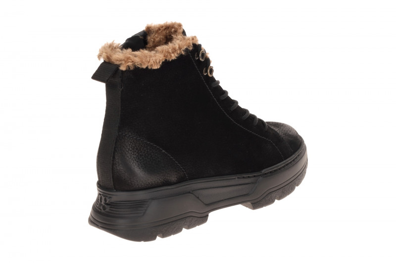 Paul Green Winter Stiefelette Boots schwarz Warmfutter 5497