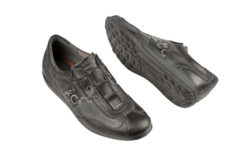 Ecco Urban Light Slipper schwarz Herrenschuhe