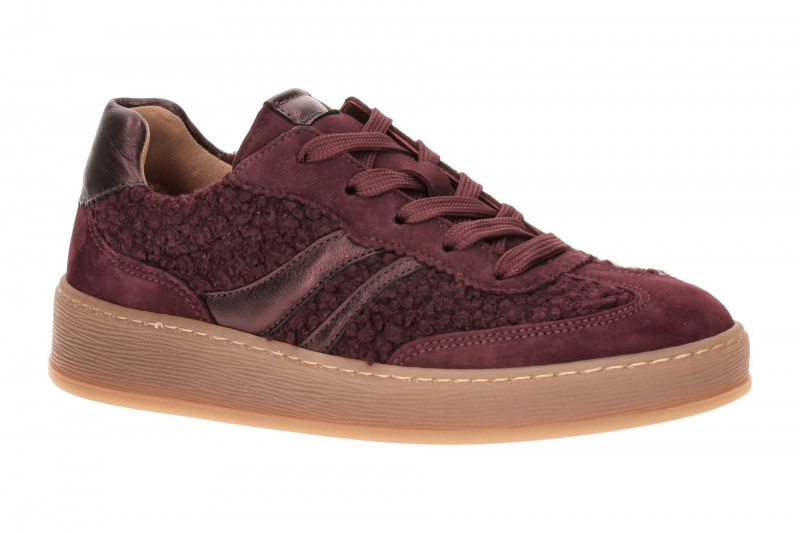 Gabor comfort Sneaker Schuhe rot berry Wolle 6018
