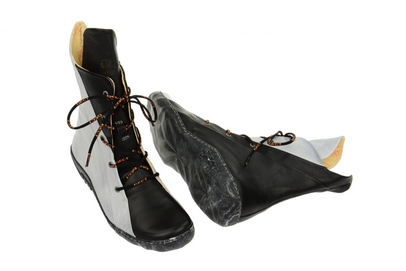 Eject Diamante Stiefelette schwarz weiß mix