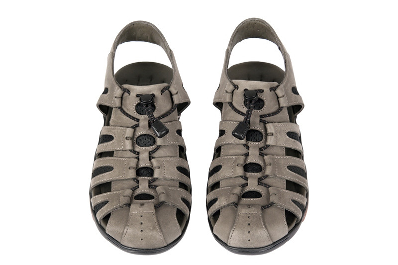 Clarks Un Dock grau Herren Sandaletten