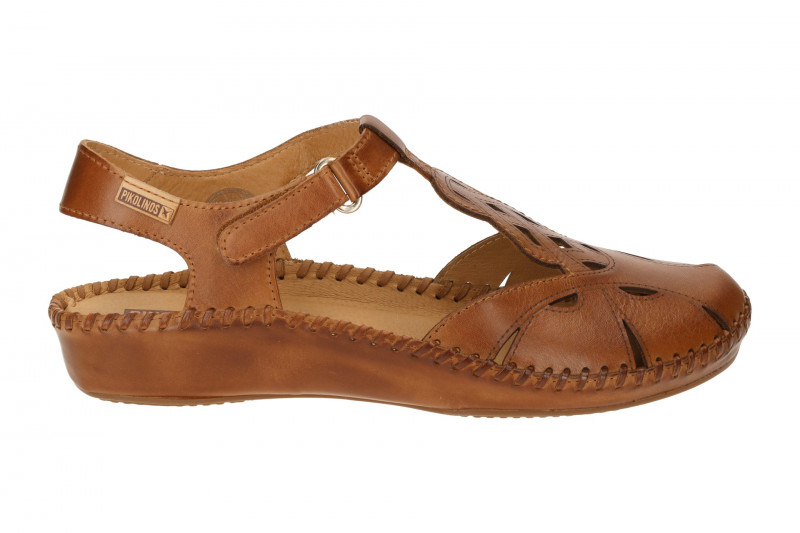 Pikolinos Vallarta Sandale braun gelocht 655-0703