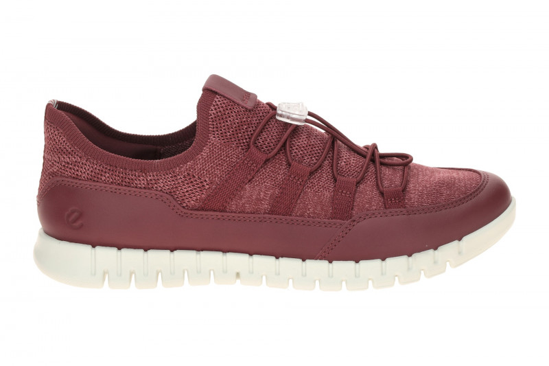 Ecco Gruuv Lite Schuhe rot ruby Easy Slip Gummizug 246303