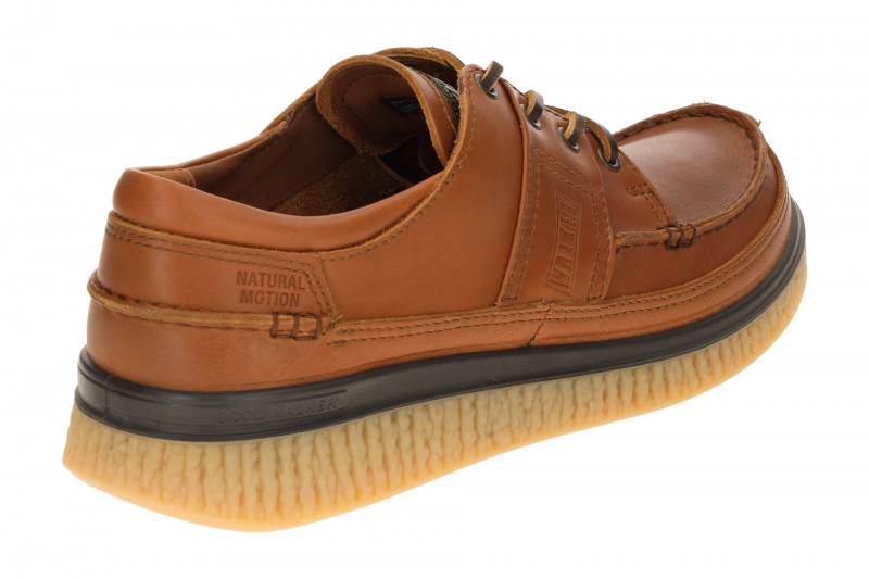 Ecco Walker Schuhe braun cognac Mokassin 571104