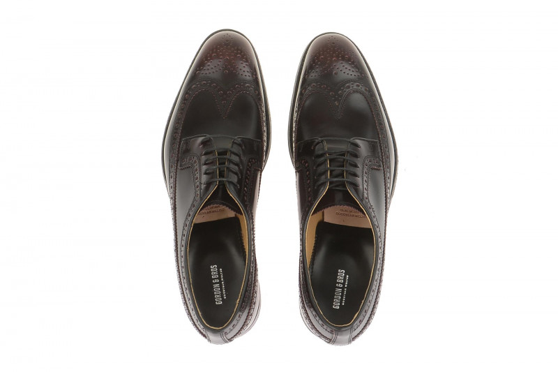 Gordon & Bros Ken Schuhe rot burgundy 5131-B