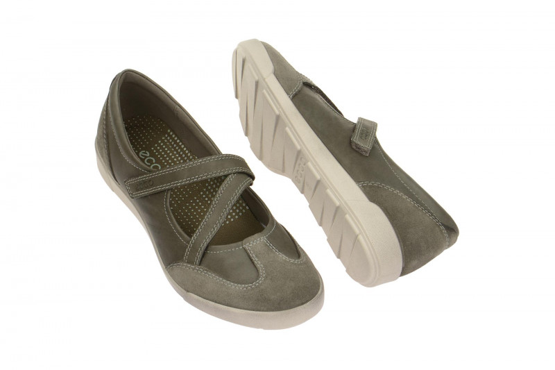Ecco Crisp 2 Mary-Jane grau warm-grey 21451354989