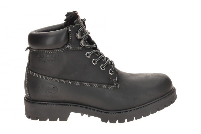 Dockers Winter Schuhe Stiefelette schwarz Herren Warmfutter Boots 53AX103