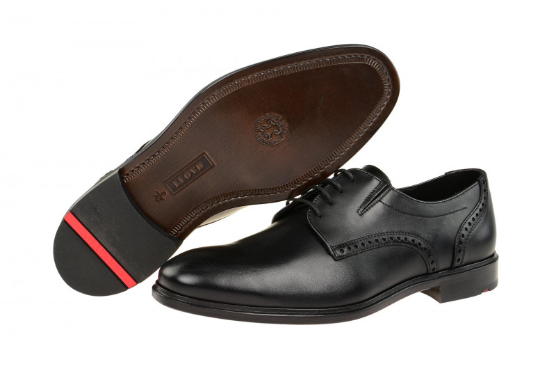 Lloyd Koog Schuhe schwarz Extra-Weit Ledersohle