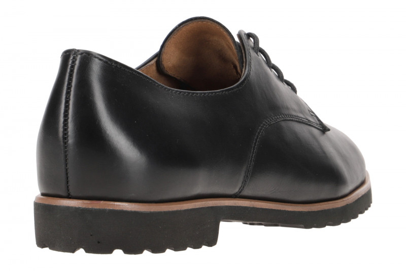 Paul Green Schuhe schwarz matt Schnürer 2804