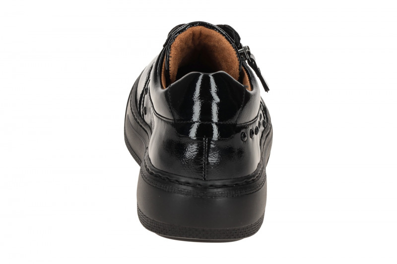 Gabor Schuhe Sneakers schwarz Lack 53.213.97