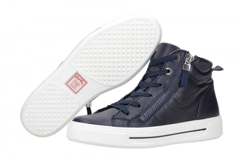 ARA Courtyard Schuhe Sneaker High blau 12-27404