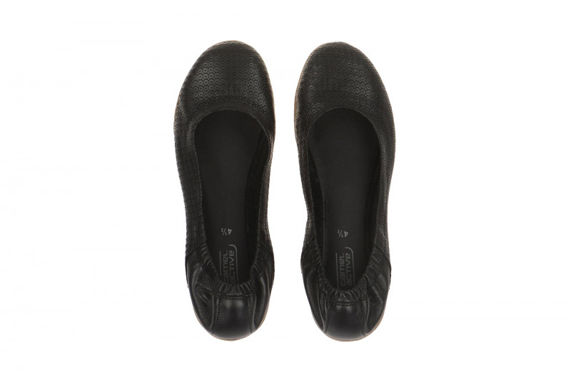 camel active Bamboo Ballerina schwarz 800.70.12
