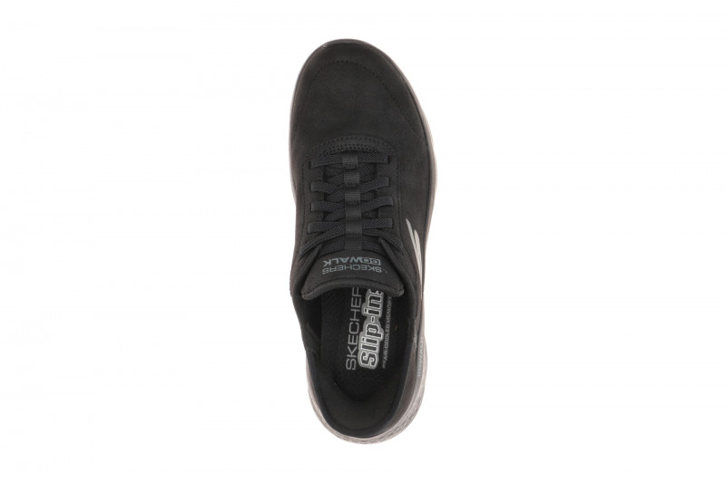 Skechers Go Walk Flex Schuhe schwarz Slip-Ins 124837