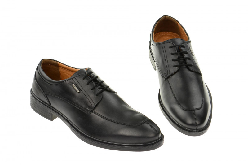 Geox Respira Loris ABX Business Schuhe in schwarz - Amphibiox
