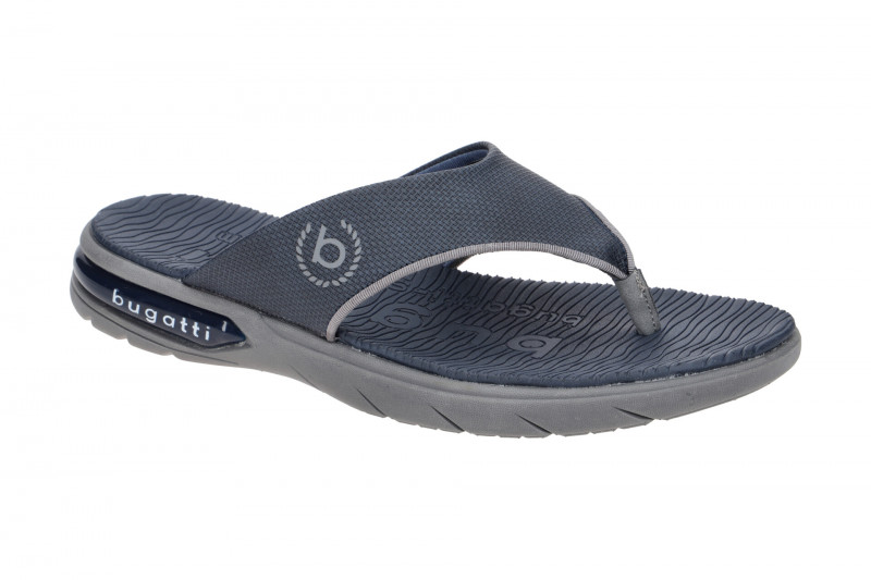 bugatti Socotra Zehentrenner Pantolette blau A7Z80