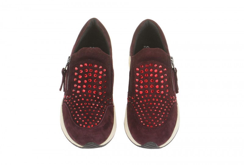 Geox Omaya Schuhe rot Slipper D640SC