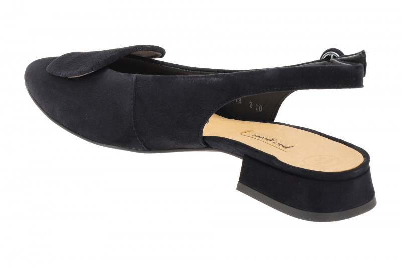 Paul Green Sling Pumps blau Slingback 6090