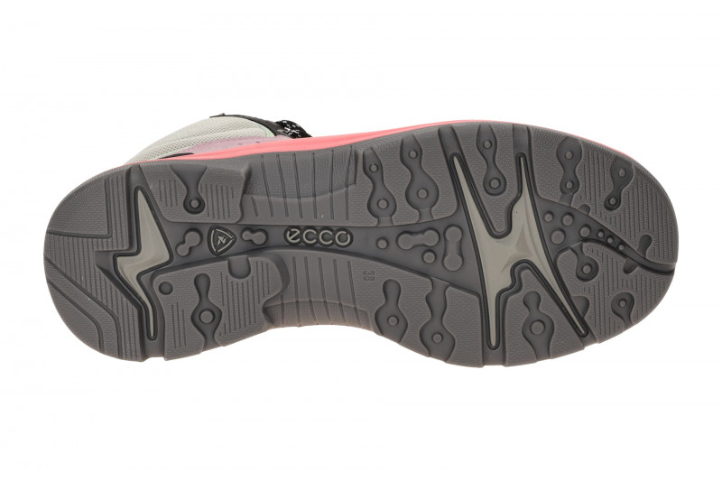 Ecco Offroad Schuhe Wander Stiefel Damen lila wasserdicht 822413