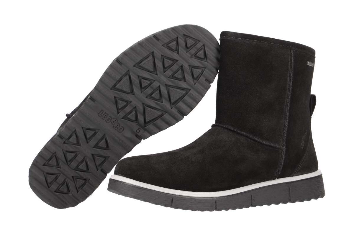 legero campania stiefel schwarz