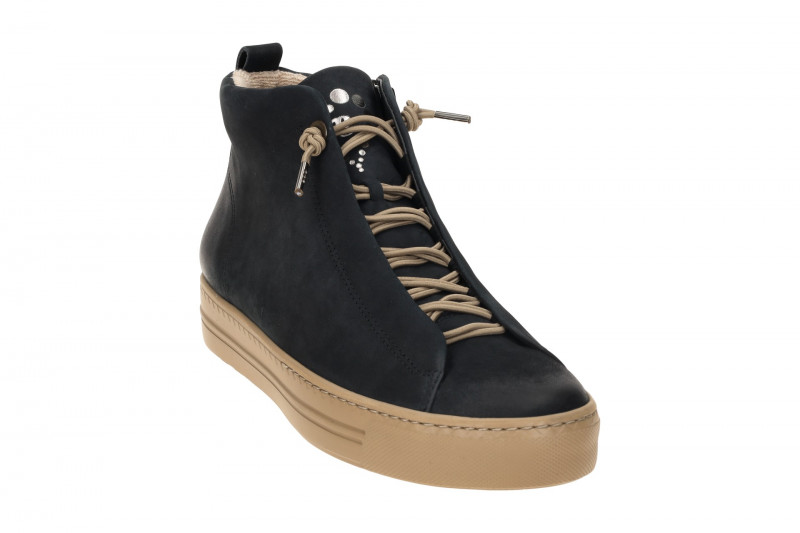 Paul Green 5283 Mid-Sneaker Schuhe blau Nubuck