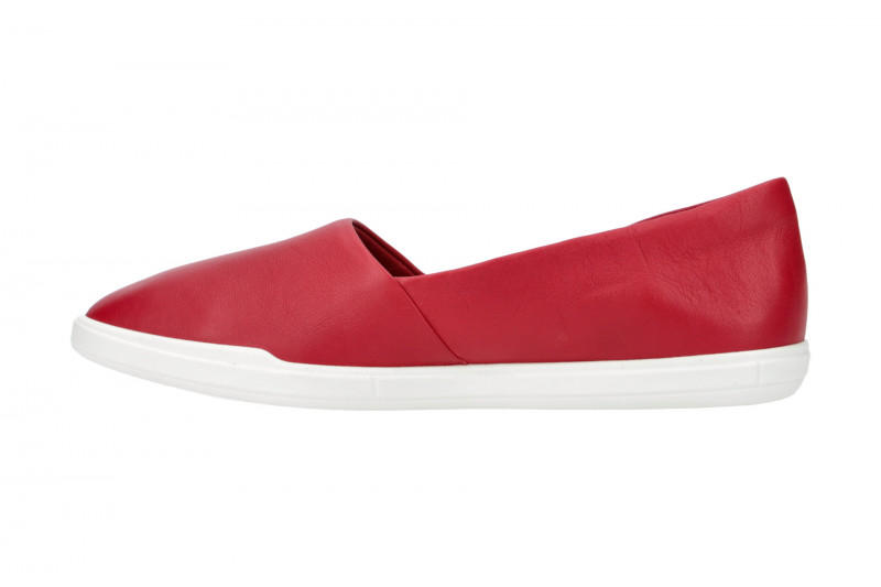 Ecco Simpil Schuhe rot Damen Slipper