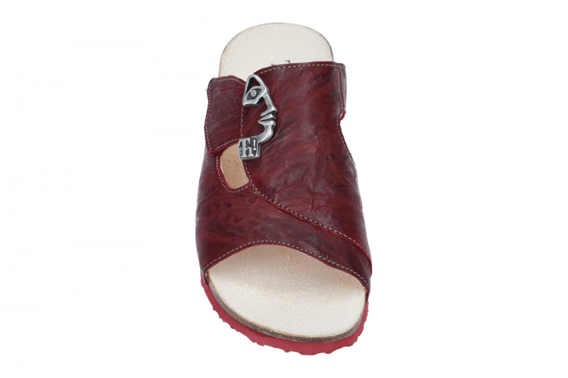 Think Mizzi Pantolette rot rosso