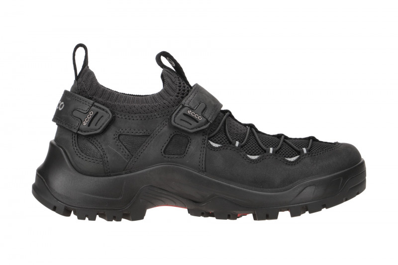 Ecco Offroad Schuhe schwarz Klett 822334