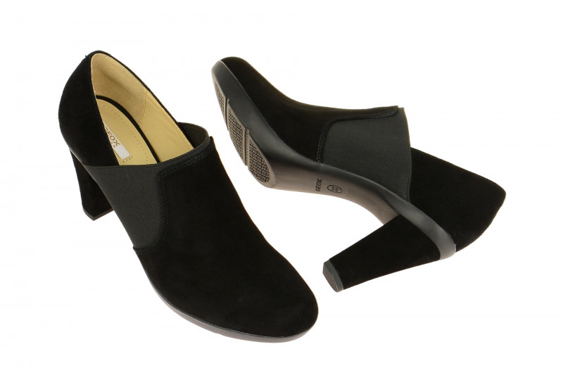 Geox Inspiration Pumps schwarz Wildleder